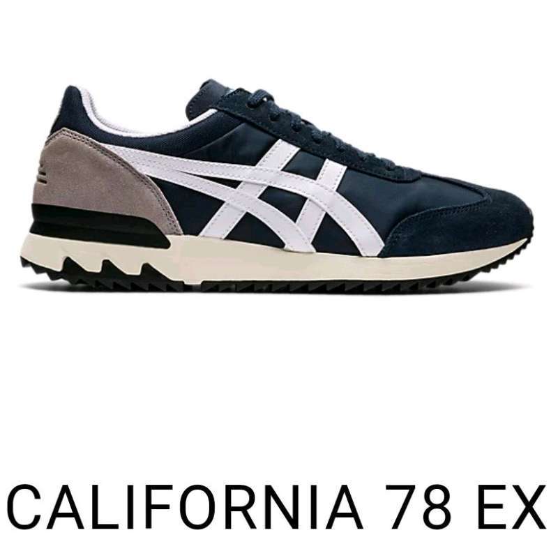Promo Onitsuka Tiger California 78 EX Iron Navy 42 BLACK WHITE
