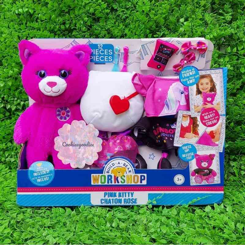 Build A Bear Friends Pink Kitty Kit 