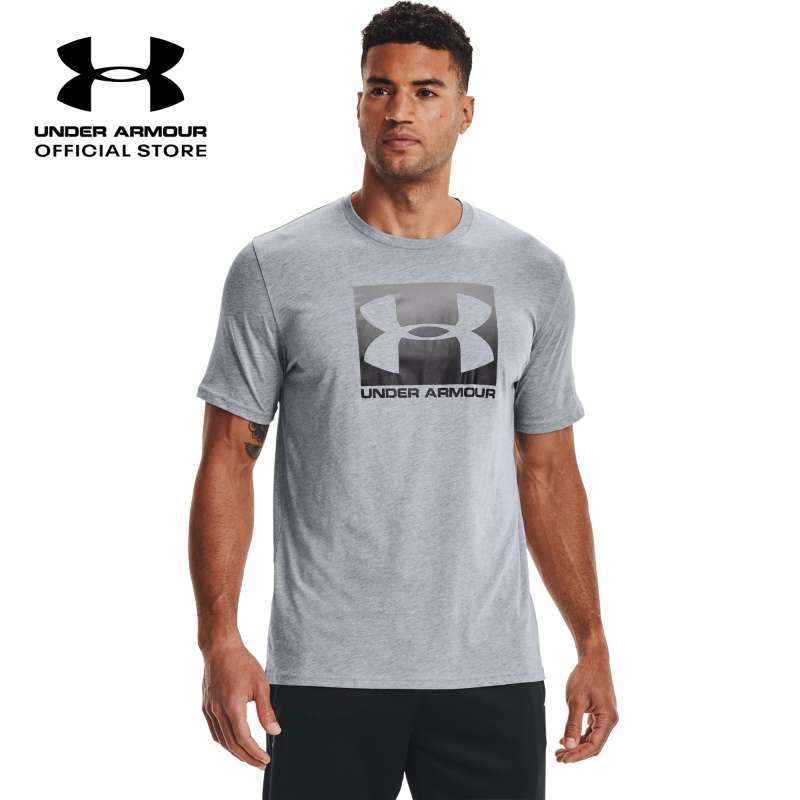 Jual Under Armour Mens Training Boxed Sportstyle T Shirt Lengan