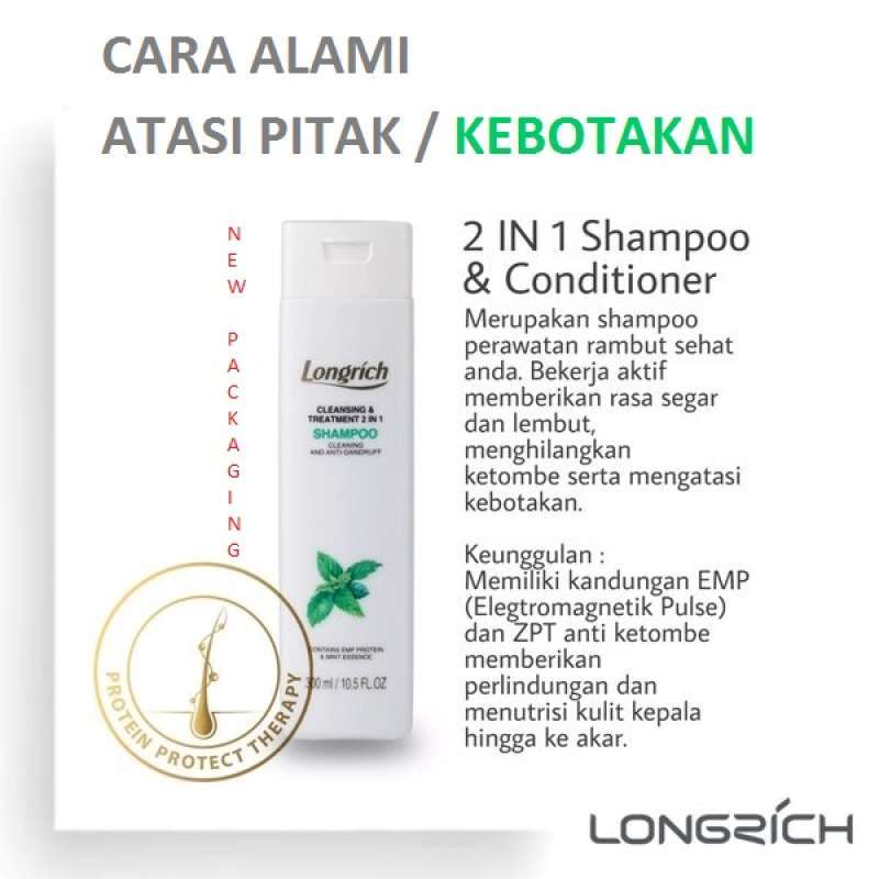 Jual LONGRICH 2in1 Shampo 300 mL 3 pcs di Seller IT CORNER