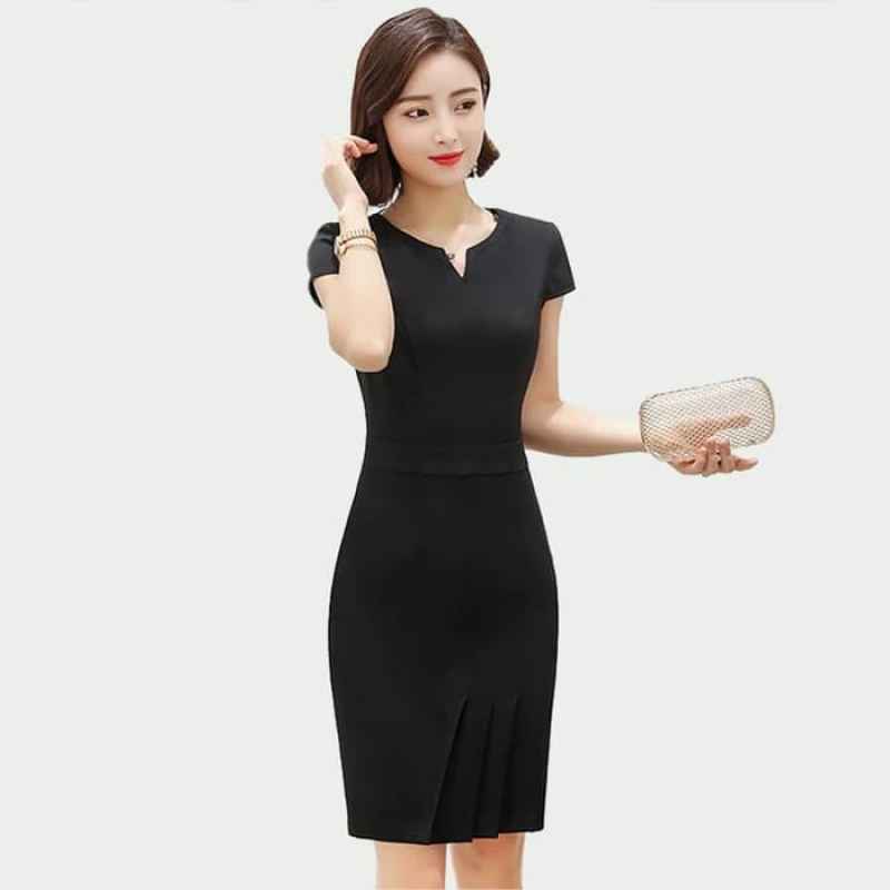 Jual Okechuku Soena Midi Dress Wanita Korea Body Fit Dress Baju Pesta Terbaru Juni 2021 Blibli