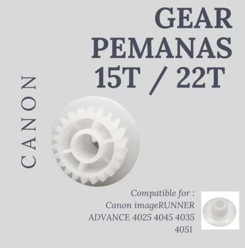 gear pemanas canon ir 2525 ir 2535 ir 2545 imagerunner advance 4054