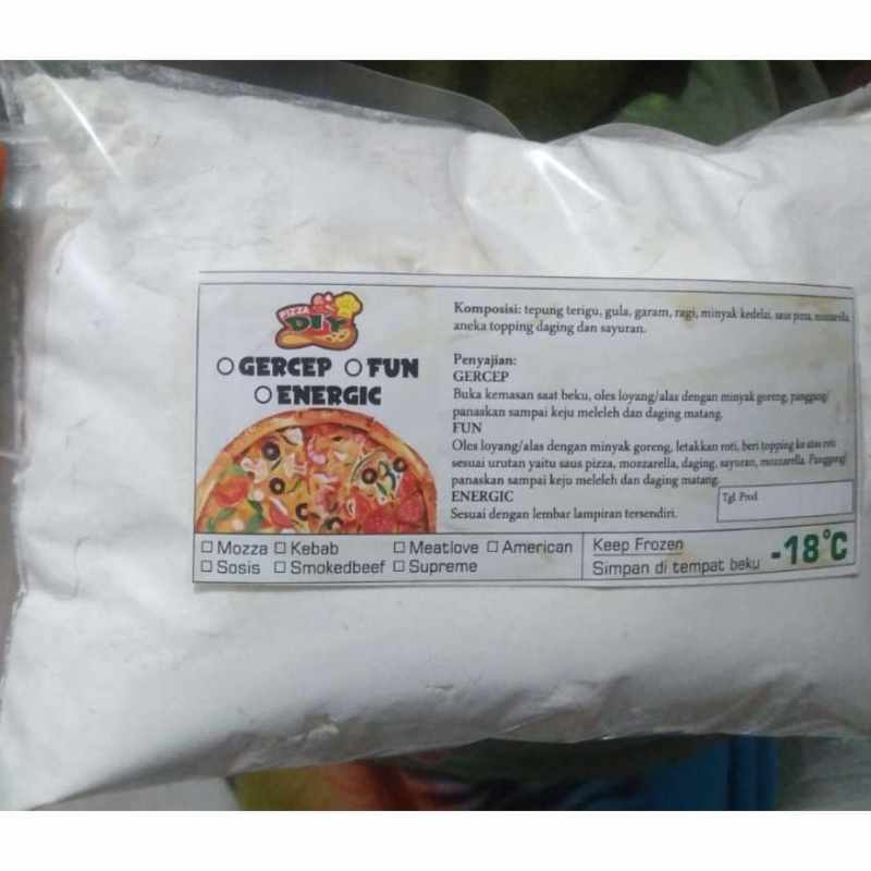 Jual Tepung Pizza Instan 1000 Gr Anti Gagal Online Desember 2020 Blibli
