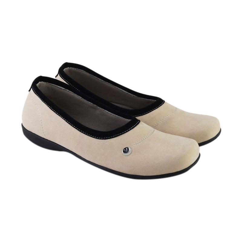 Varka Flat Shoes 2094 Sepatu Wanita - Krem