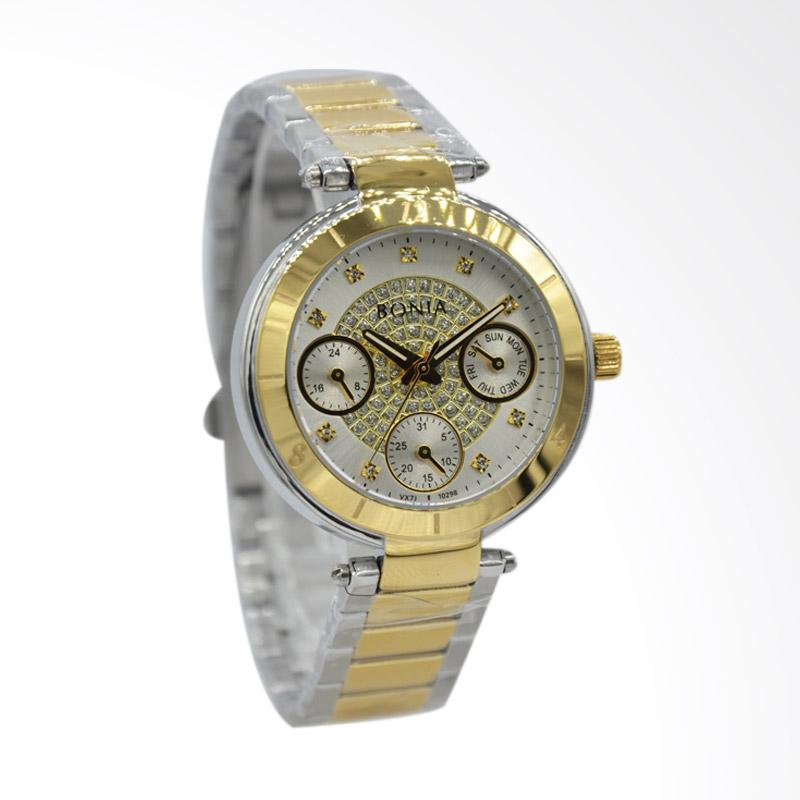 Bonia Rosso BNB10298-2117 Jam Tangan Wanita - Gold