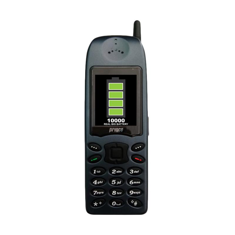 Prince PC7 Handphone - Grey [10000 mAh/Dual SIM]
