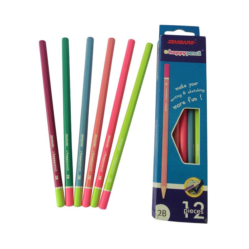 Jual Standard Happy Pencil Alat Tulis 2b Murah Juni 2021 Blibli