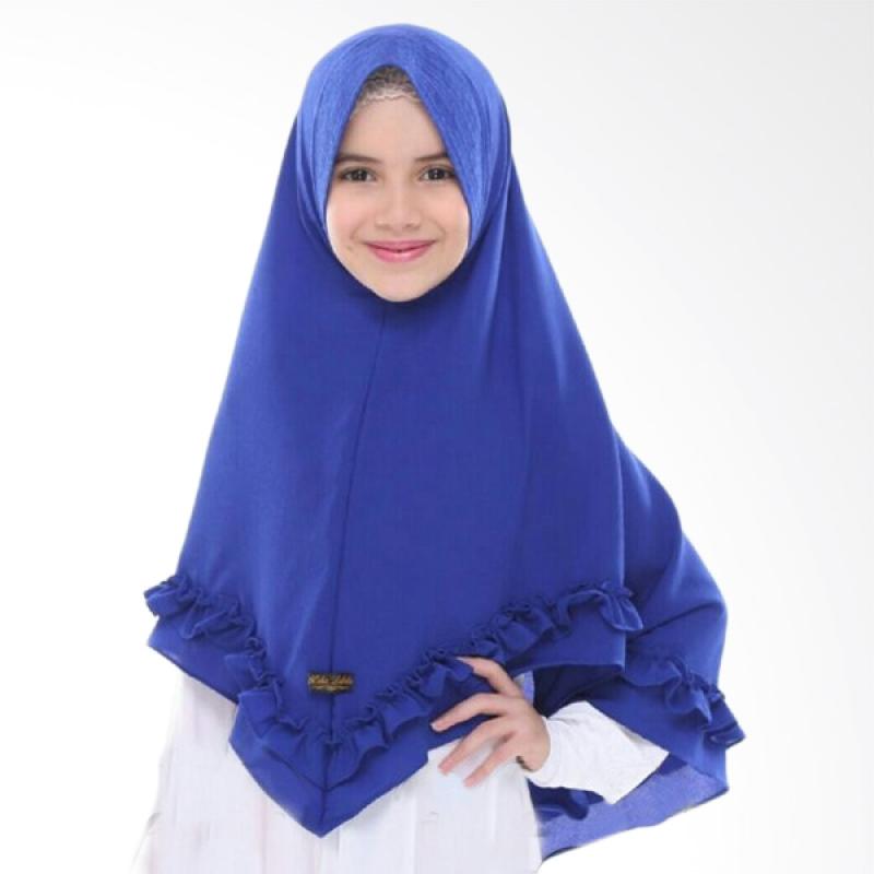 HQo Hijab Kerudung Khimar Anak Siera - Biru