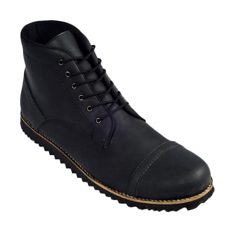 MIG Footwear Sabre Boots Sepatu Pria - Black