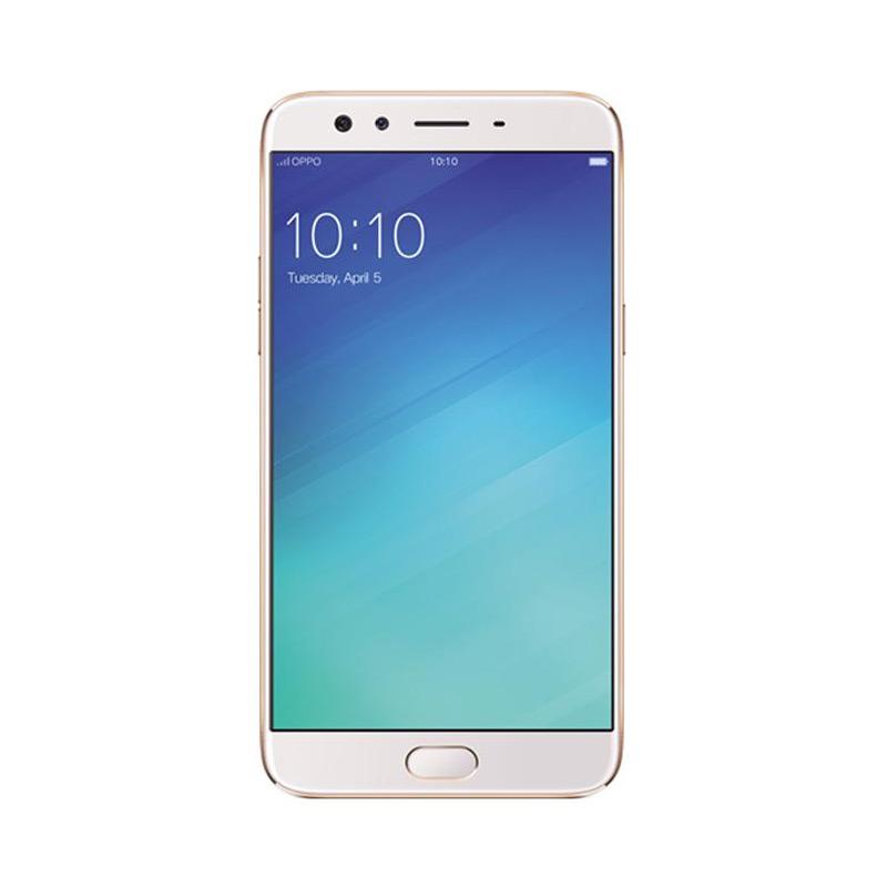 OPPO F3 Plus Smartphone - Gold [64GB/RAM 4GB] Free Catok Rambut Mini + I-IRing