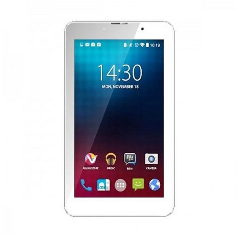 Advan Vandroid I7 Tablet - Putih [8 GB/2 GB/4G LTE]