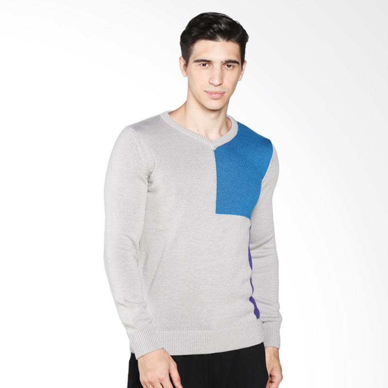 COLDWEAR 16020 Wool Sweater Pria - Grey