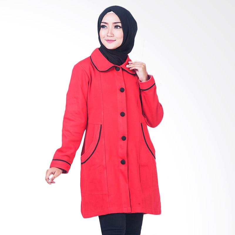 Believe BJM-02 Jaket Muslim Wanita - Merah