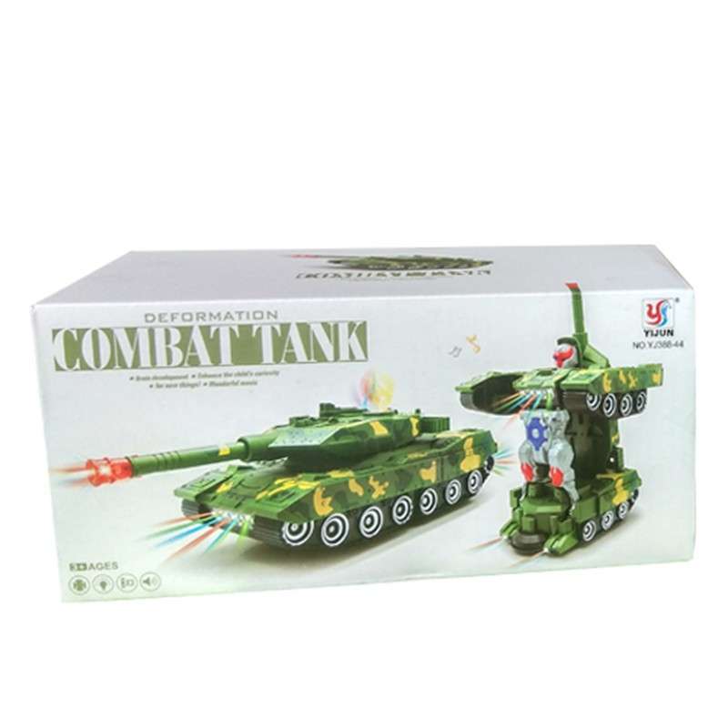Jual Yijun Toys Mainan Anak Tank Transformers Bump and Go di