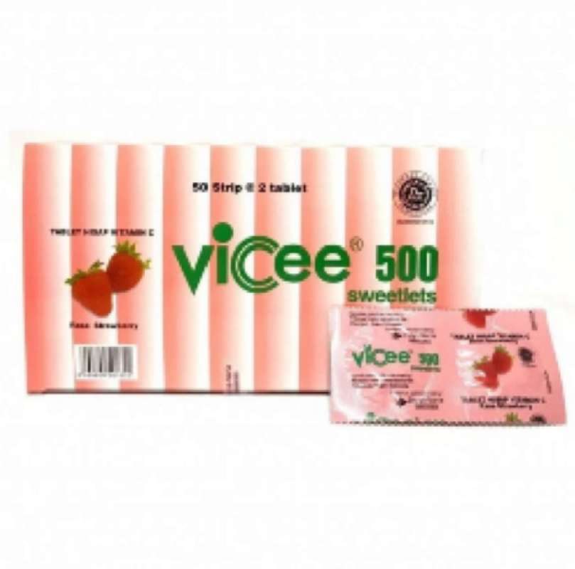 Vitamin C Rasa Strawberry