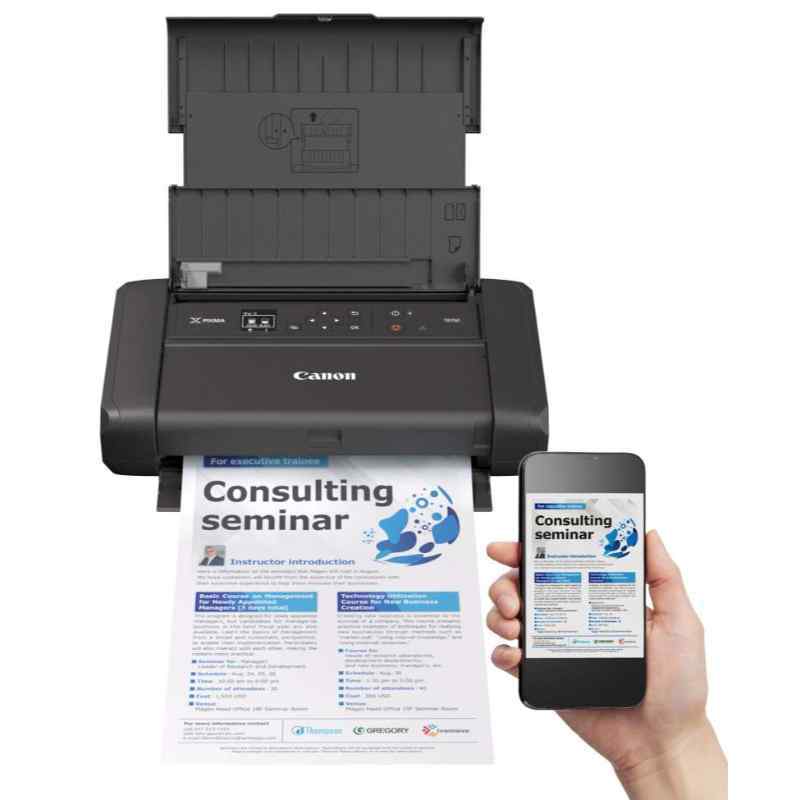 canon inkjet printer pixma tr150 wireless tr 150 with battery