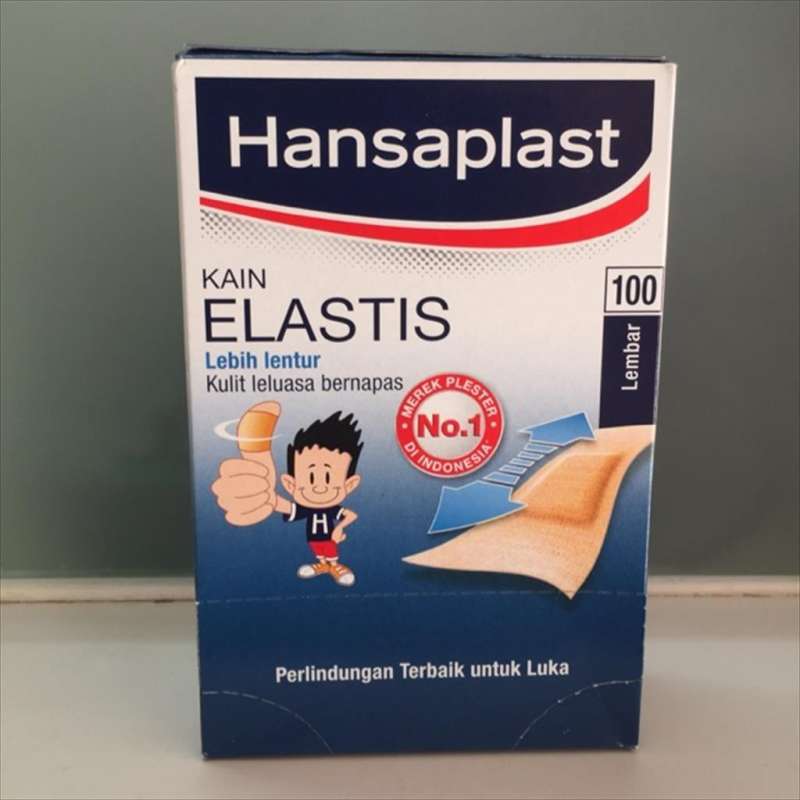 Jual Hansaplast Kain Elastis Plester Luka 100 Lembar 1 Box Online April 2021 Blibli