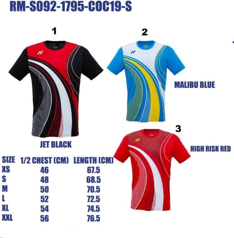 jersey badminton original