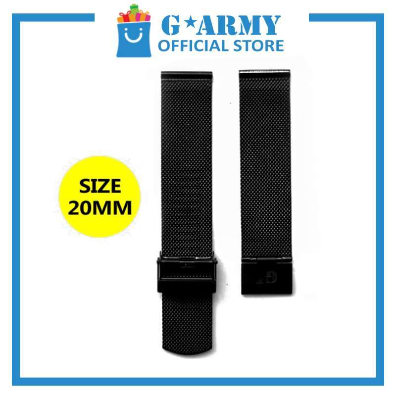 Jual Strap Tali Jam Tangan Rantai Pasir Stainless Steel Ukuran