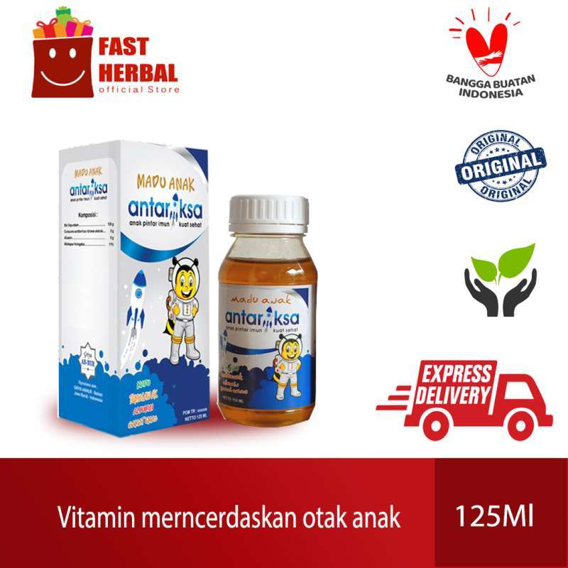 Jual Madu Antariksa Vitamin Madu Anak Mencerdaskan Otak Anak Obat Menambah Nafsu Makan Terbaru Juni 2021 Blibli