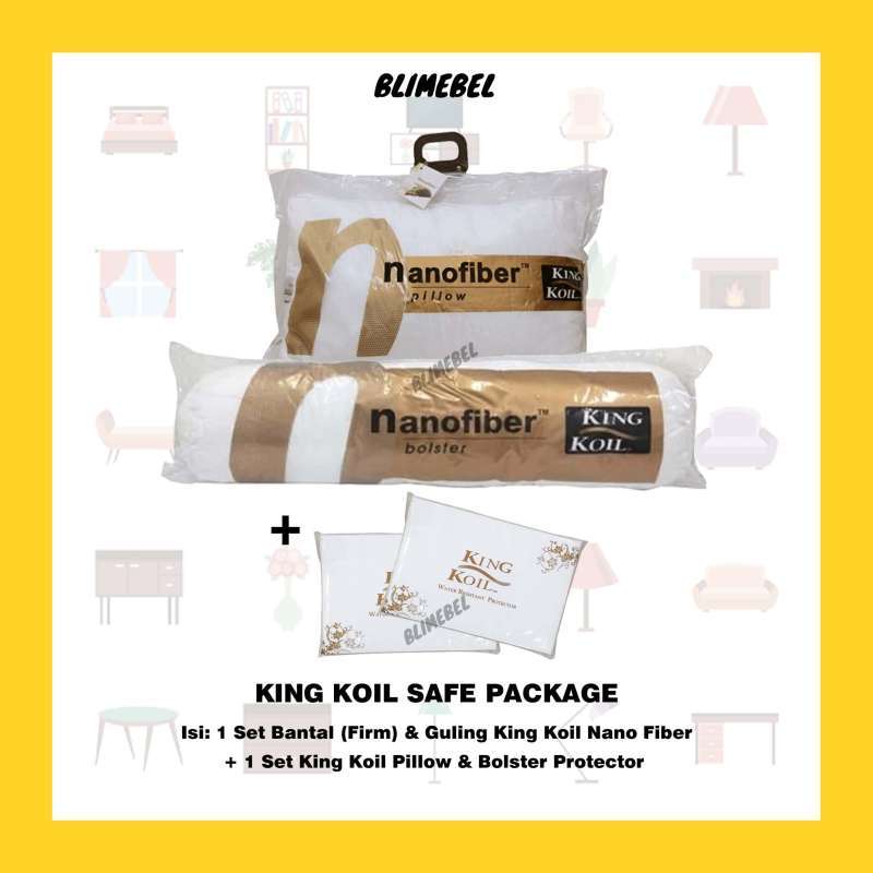 Jual Paket Bantal Firm Guling King Koil Nano Fiber Terbaru Juli 2021 Blibli