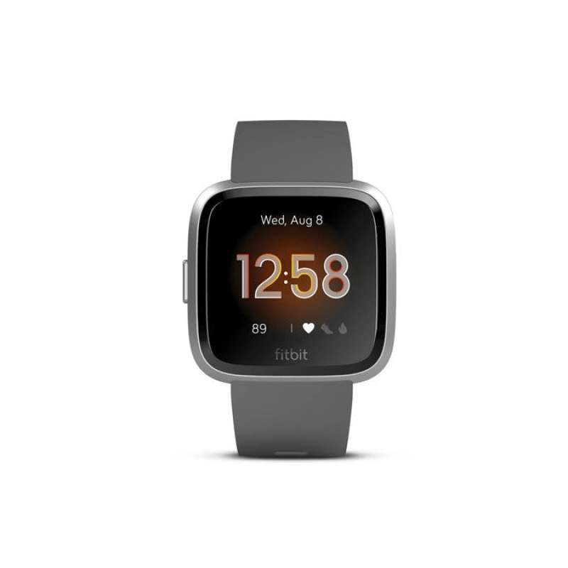 silver fitbit versa