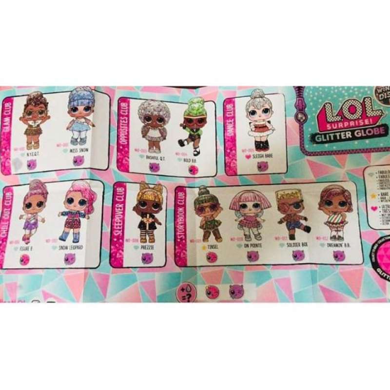 Jual KADO MAINAN ANAK SURPRISE DOLL Lol Surprise Glitter Globe