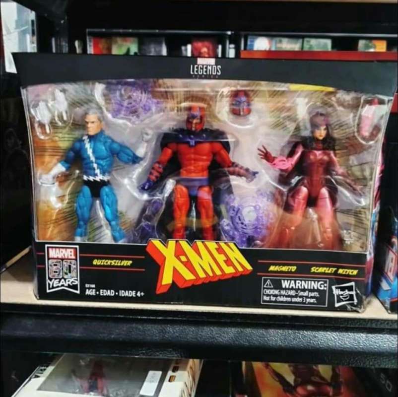 Marvel Legends Magneto Scarlet Witch Quick Silver By Hasbro Tinggi Sekitar 6 Inch Artikulasi Detail Terbaru Agustus 2021 Harga Murah Kualitas Terjamin Blibli