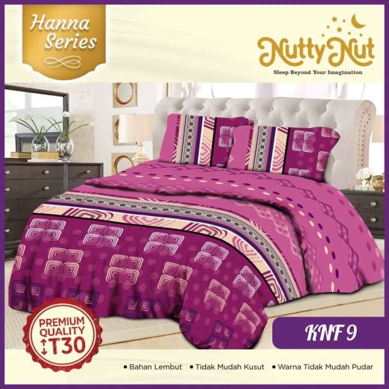 Jual Nutty Nut Bed Cover Set Microtex Hn 180x200x30 King Hebe Murah Mei 2021 Blibli