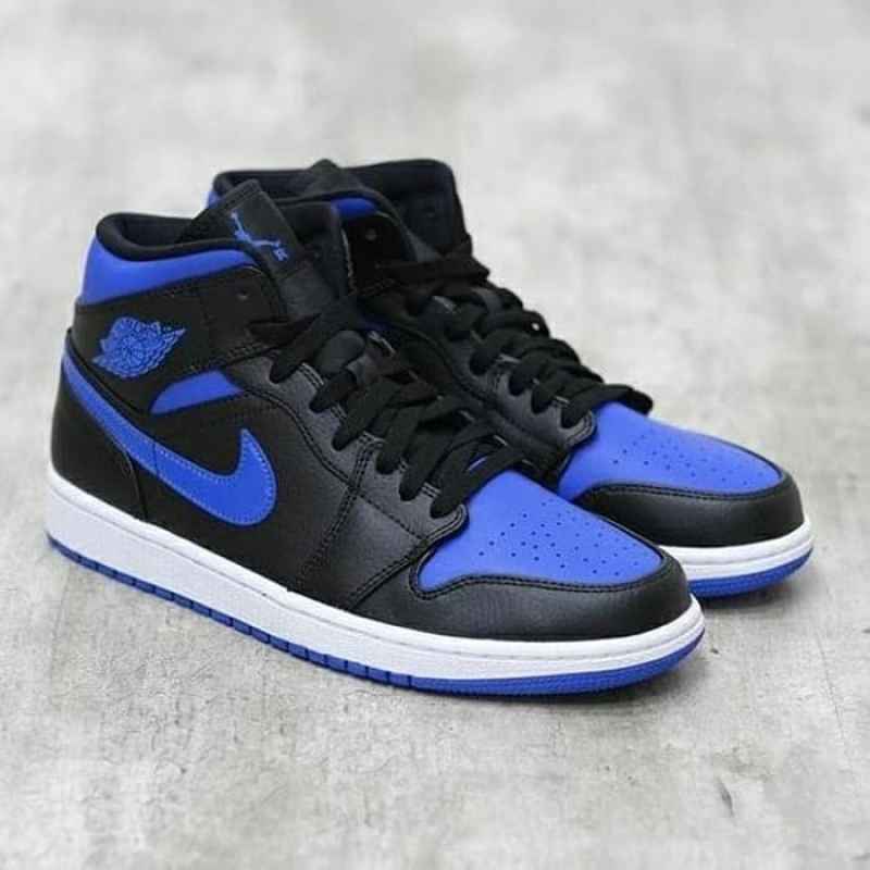 air jordan 1 mid royal blue harga