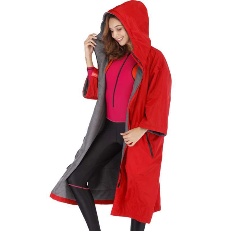 warm lined raincoat