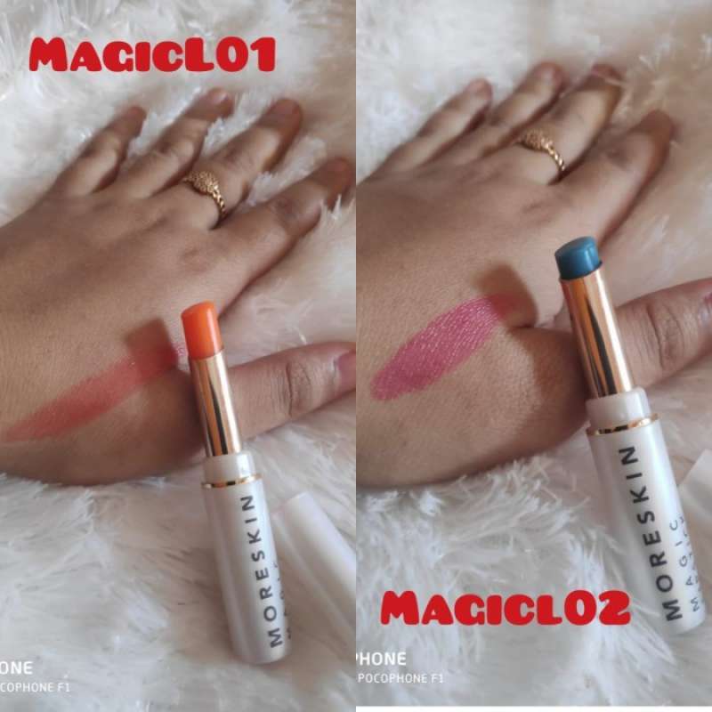 Moreskin Magic Lipstick 4 G Original Terbaru Agustus 2021 Harga Murah Kualitas Terjamin Blibli Moreskin magic lipstik nasa terbaru