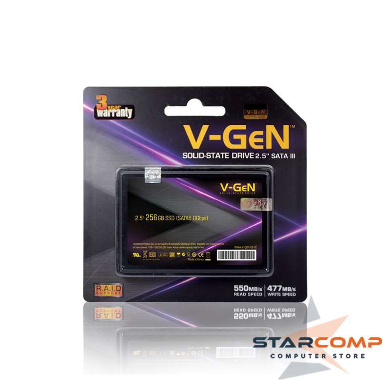 Vgen Ssd 256 Mb V-GEN SSD 256GB Sata VGen 256 GB V GEN