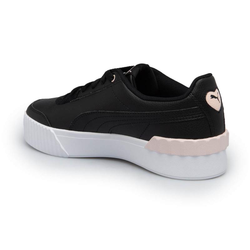 puma bow trainers black