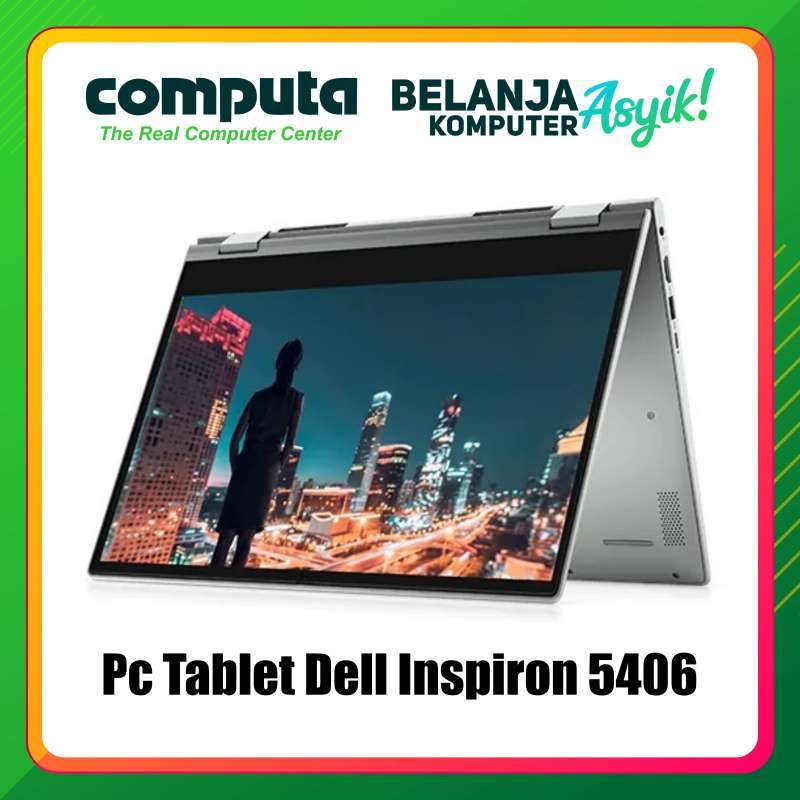 dell inspiron 5406 pc tablet 2 in 1 intel core i5 1135g7 8gb ddr4 512gb ssd 14 0 inch fhd touch nvidia mx330 2gb windows 10 home ms ohs 2019