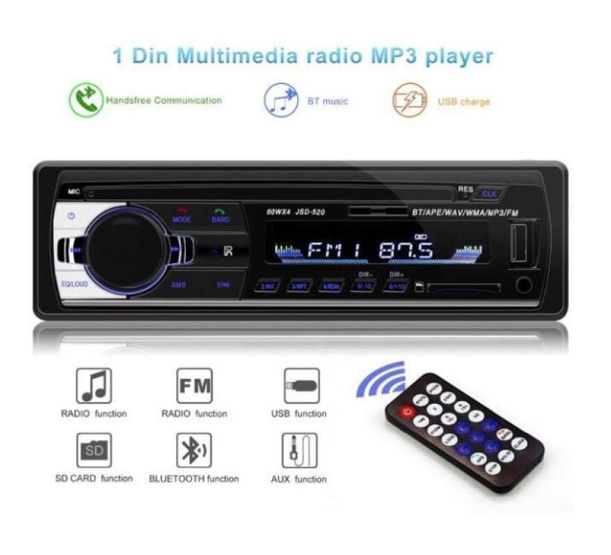 Single Din Audio Tape Mobil Lcd Multifungsi Bluetooth Usb Mp3 Fm Radio Terbaru Agustus 2021 Harga Murah Kualitas Terjamin Blibli