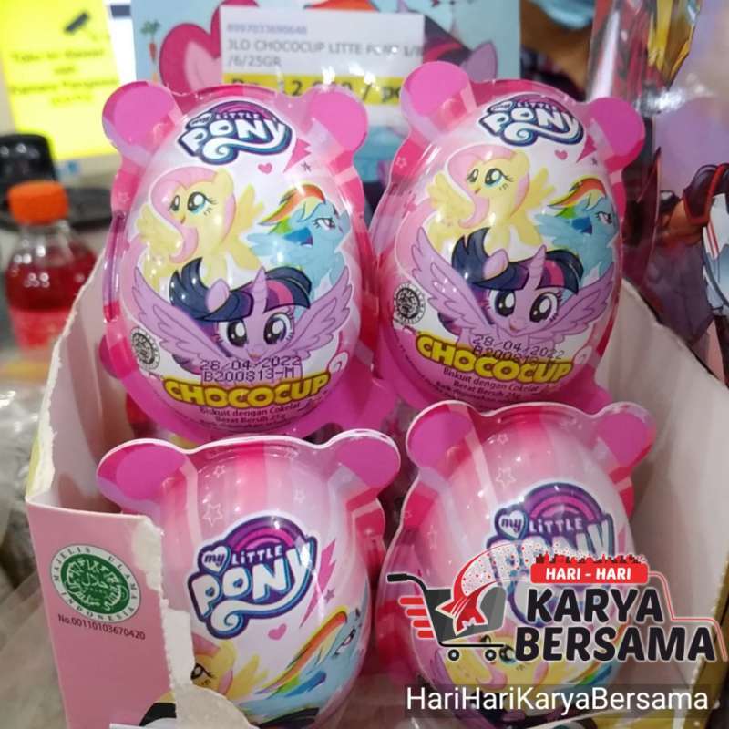 jlo choco egg little pony 25g