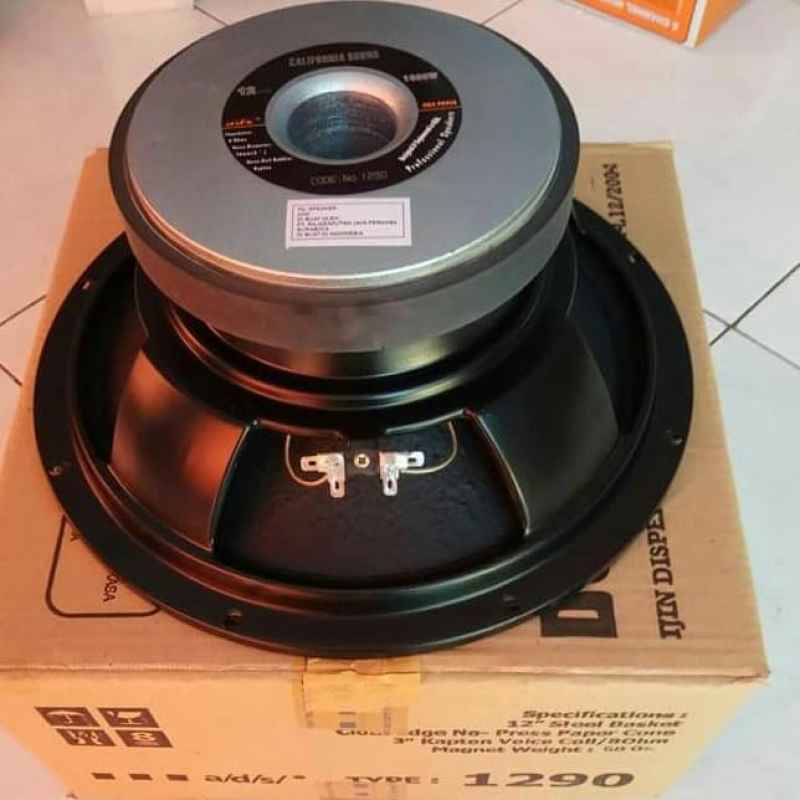 Full Range Speaker Ads 12 Inch 1000 Watt SPEAKER 12 INCH FULL