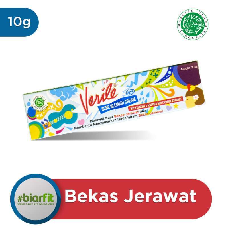verile acne blemish