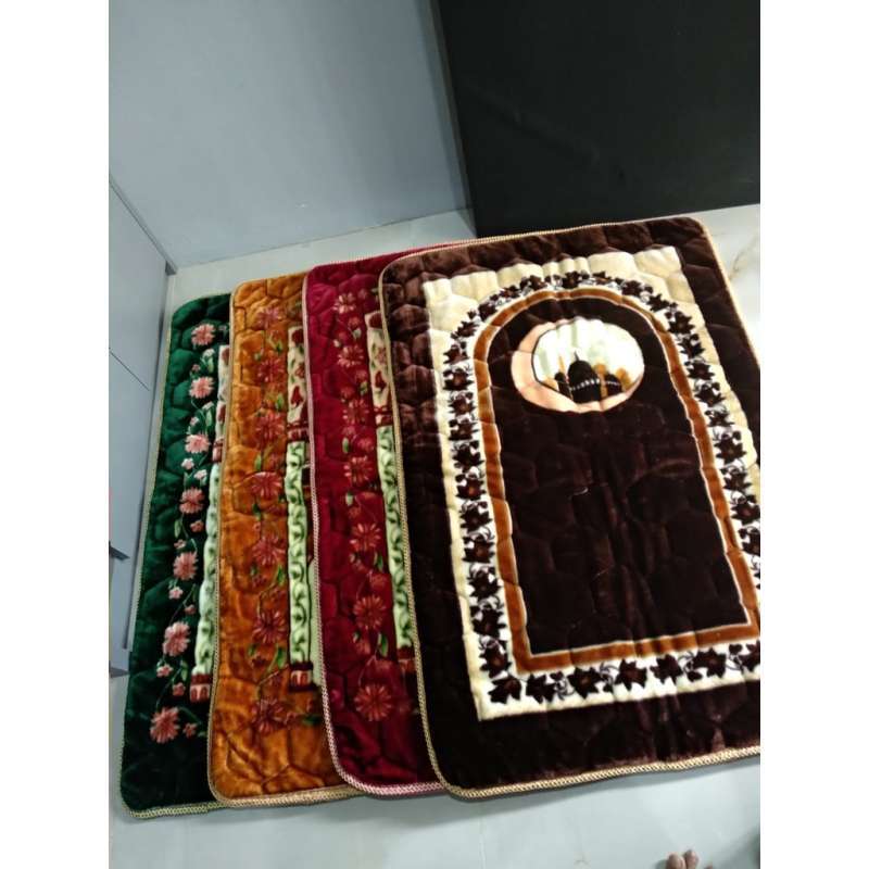 sajadah busa anti slip besar jumbo tebal empuk quilt quilting antislip selip turkey turki turkiye paket 2 pcs