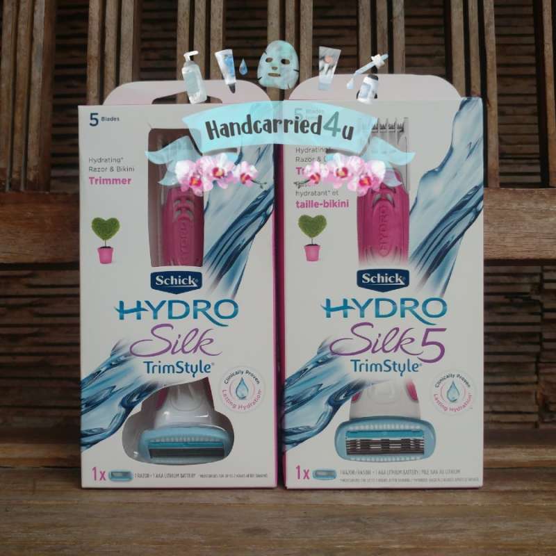 schick hydro silk trimstyle hydrating razor & bikini trimmer