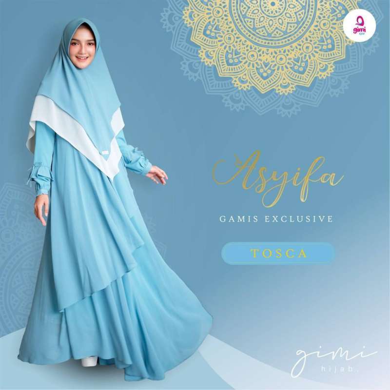 Jual Original Produk Asyifa Gamis By Gimi Hijab Baju Muslim Wanita Gamis Butik Hijab Syari Murah Juni 2021 Blibli