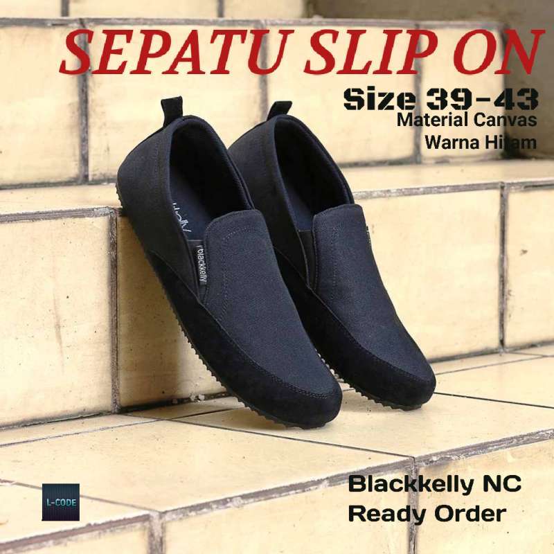 Sepatu casual discount slip on
