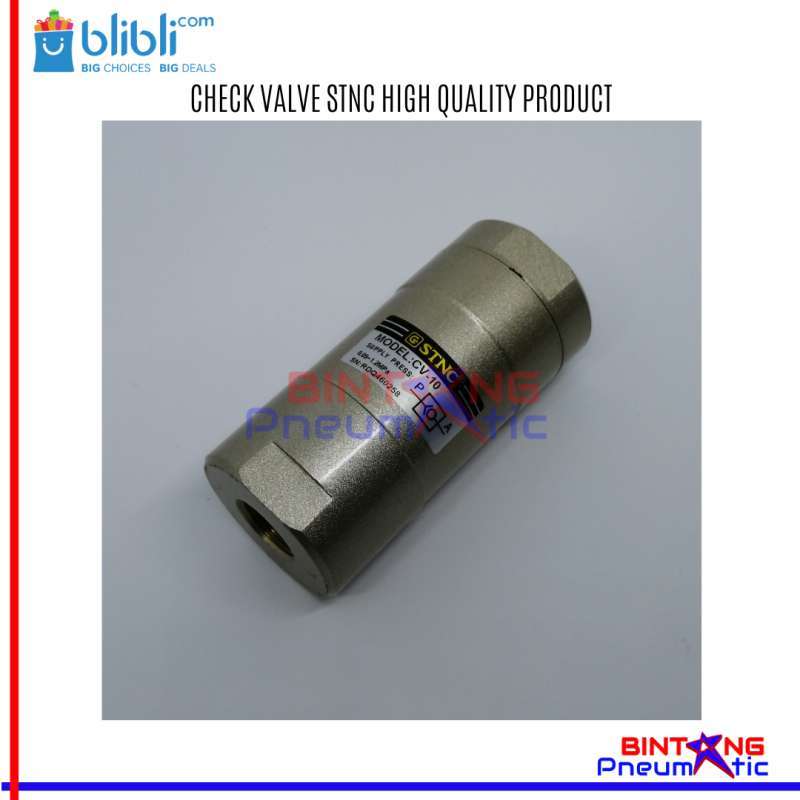Jual Check Valve Stnc Model Cv 10 3 8inch One Way Valve 3 8 Terbaru Juni 2021 Blibli