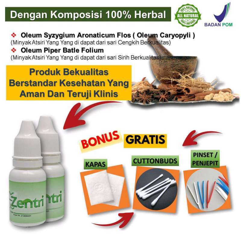 ubat sakit gigi berlubang