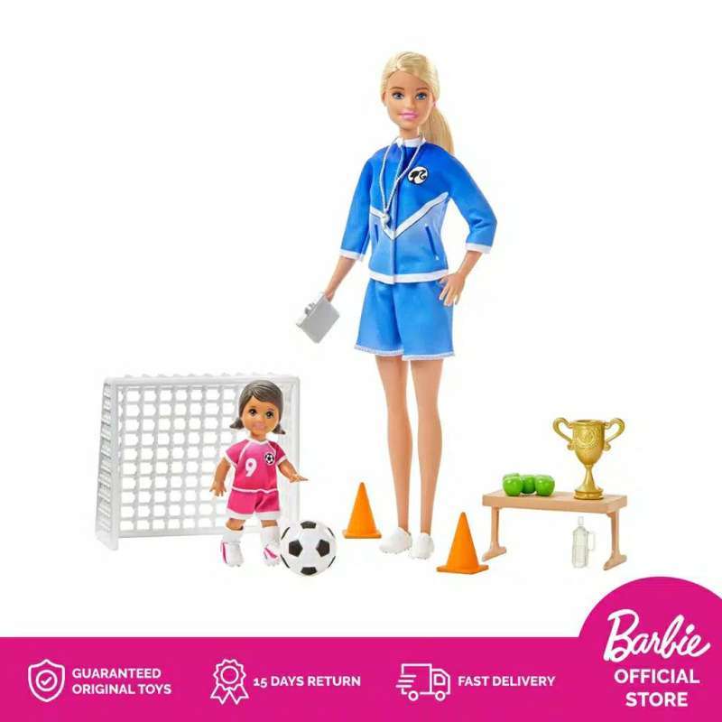 Barbie soccer coach discount