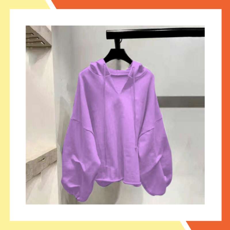 Hoodie wanita korean style on sale