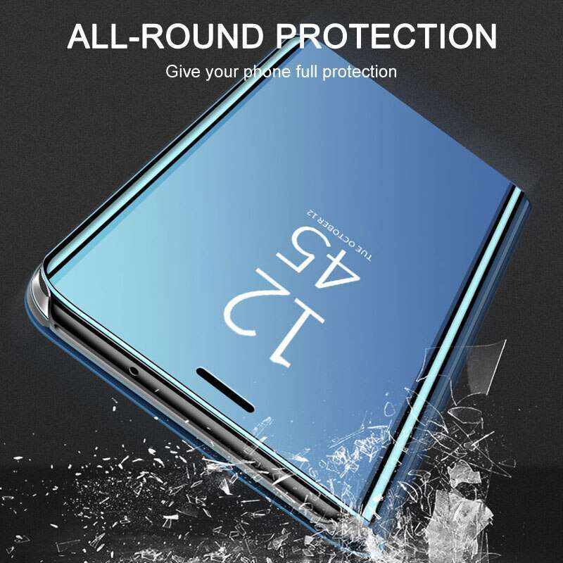 Samsung Galaxy S21 Ultra S21Ultra Flip Clear View Standing Cover Case Casing