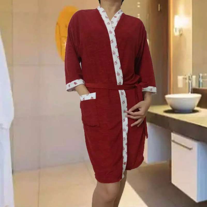 Jual Handuk Kimono Dewasa Ukuran M L Polos Warna Handuk Mandi Murah Mei 2021 Blibli