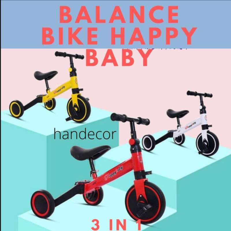 Balance bike 3 in 1 happy baby 2025